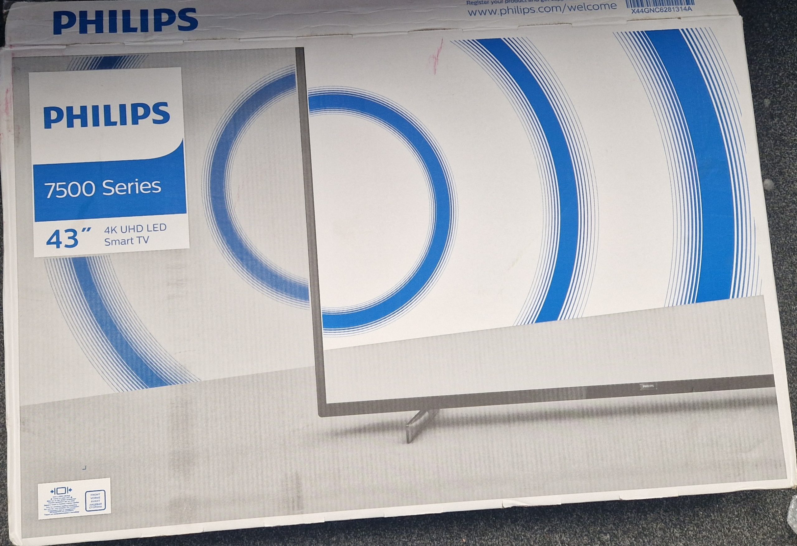 Philips 43PUS7505/12 43-Inch TV (4K UHD TV)