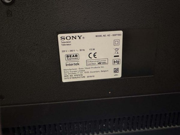 Sony 55" 4K Smart TV KD-55XF7003 - Image 5