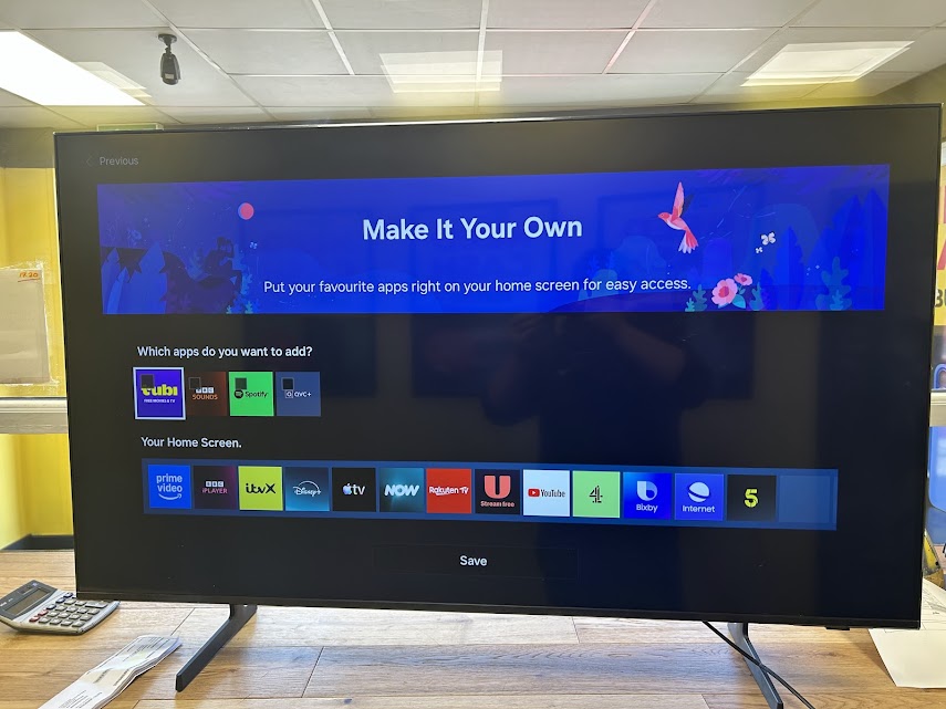 Samsung DU7100 50" Crystal UHD SmartTV
